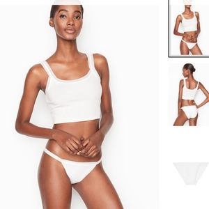 VS Cotton Stretch String Bikini Panty